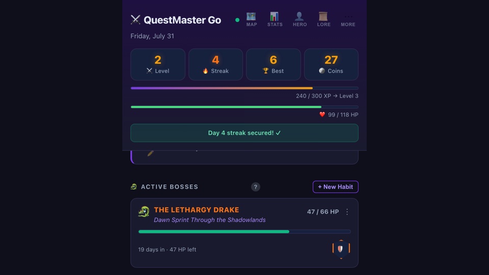 QuestMaster Go screenshot 2